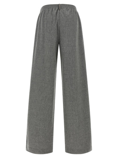 Fabiana Filippi Gray Virgin Wool Cargo Pants