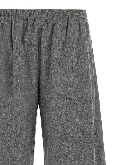 Fabiana Filippi Gray Virgin Wool Cargo Pants