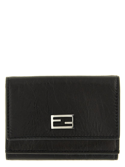 Fendi Black Calfskin Cardholder