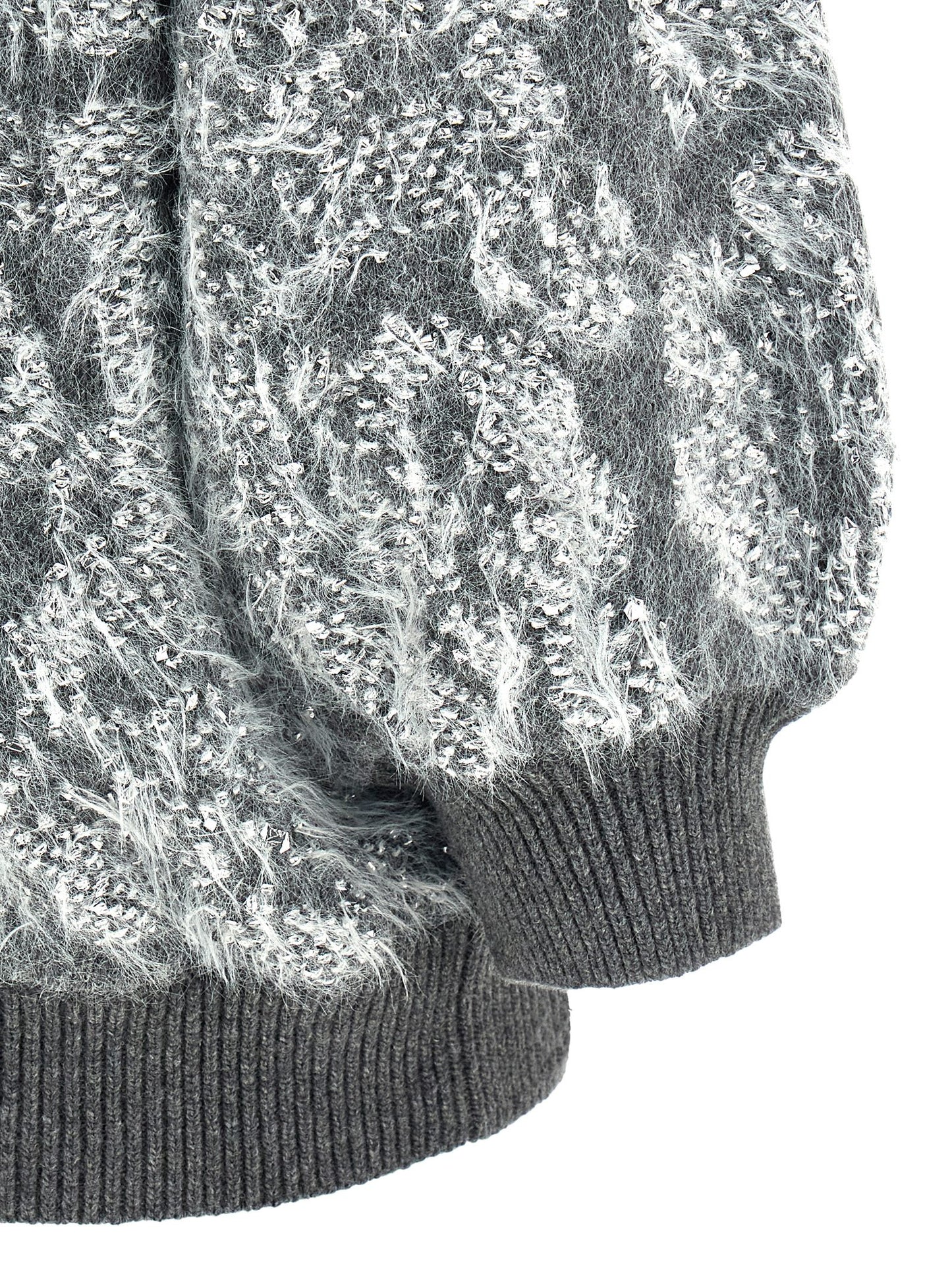 NUDE Gray Wool Cardigan