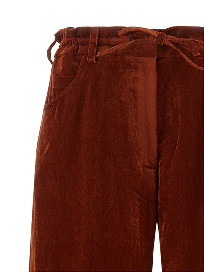 NUDE Multicolor Viscose Casual Pants