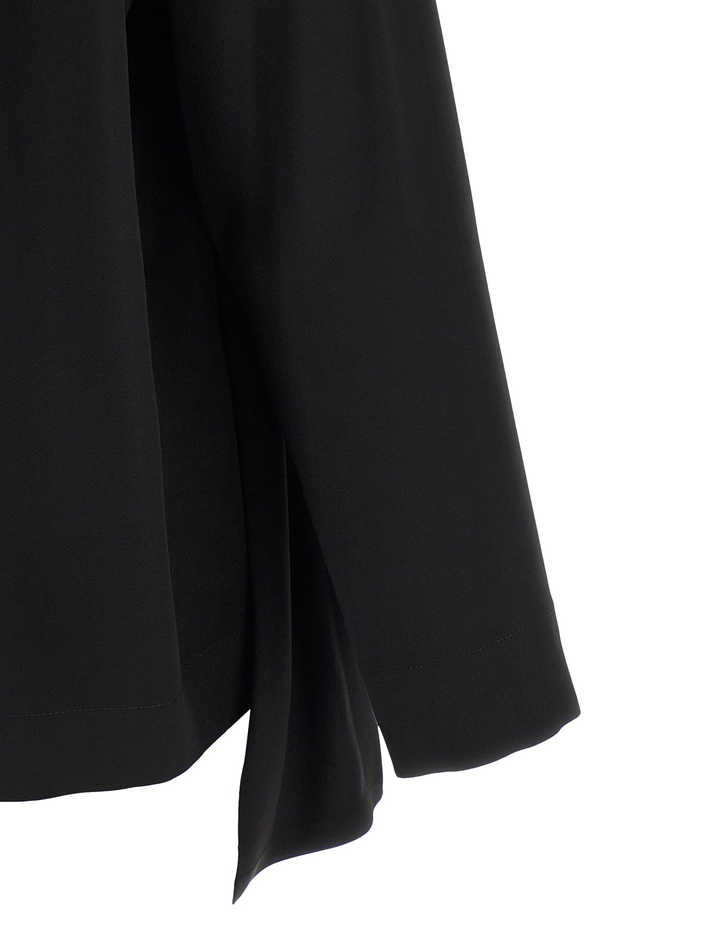 NUDE Black Viscose Blouse