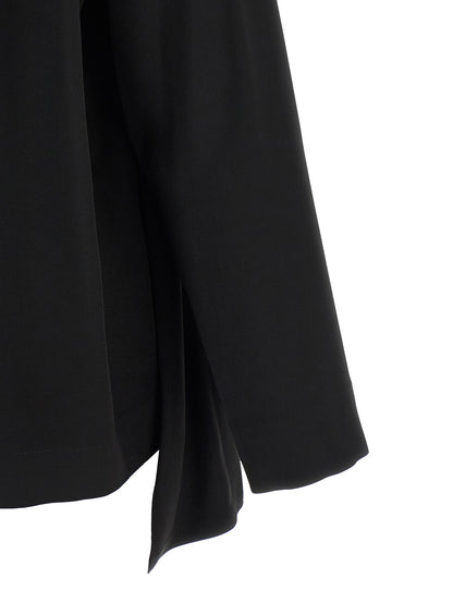 NUDE Black Viscose Blouse