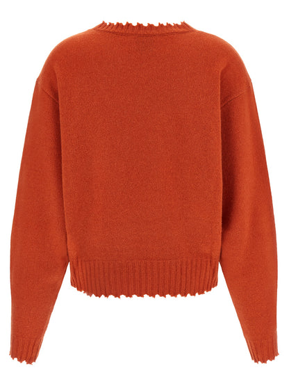 NUDE Orange Cashmere Cardigan