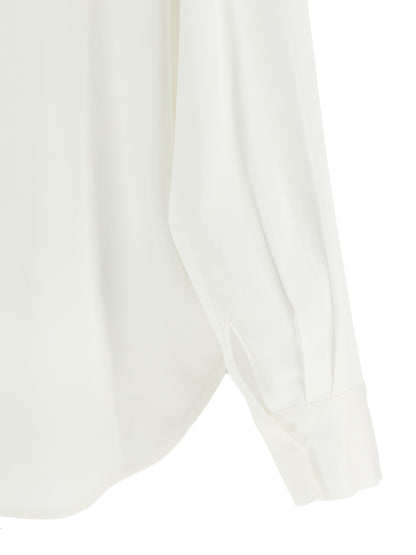 NUDE White Viscose Blouse