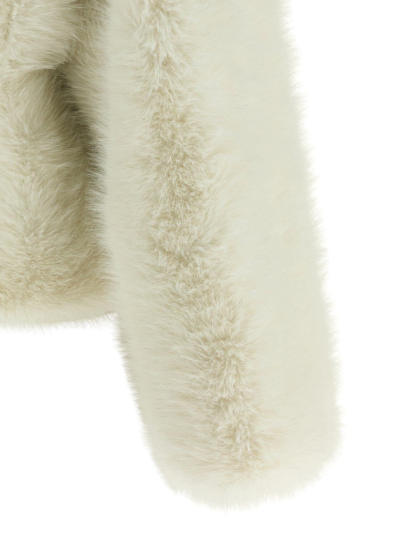 B&B COUTURE White Polyester Biker Jacket