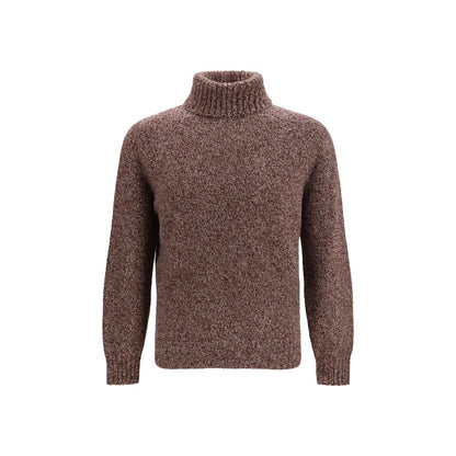 Brunello Cucinelli Bordeaux Wool Oves Aries Turtleneck