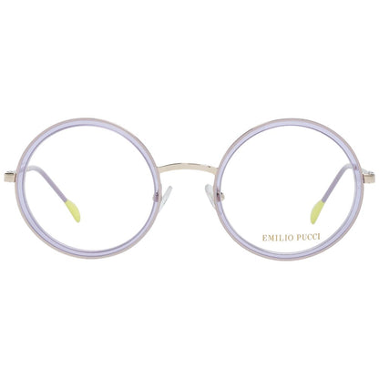Emilio Pucci Purple Metal & Plastic Glasses (Frames)