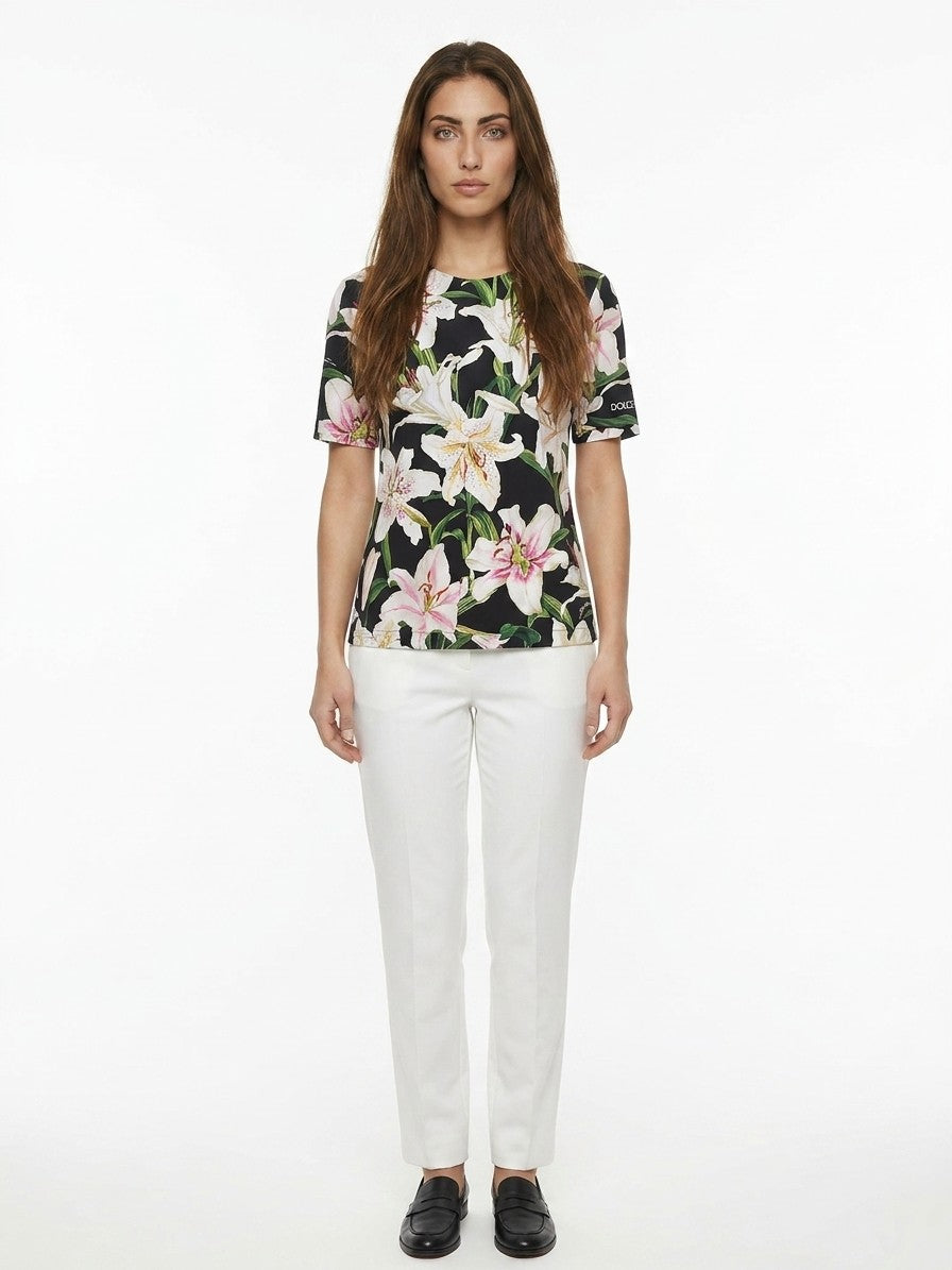 Dolce & Gabbana Multicolor Cotton T-Shirt