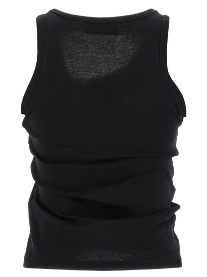 Coperni Women's Cotton Tank Top - Black