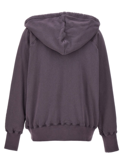 Maison Margiela Purple Cotton Hoodie