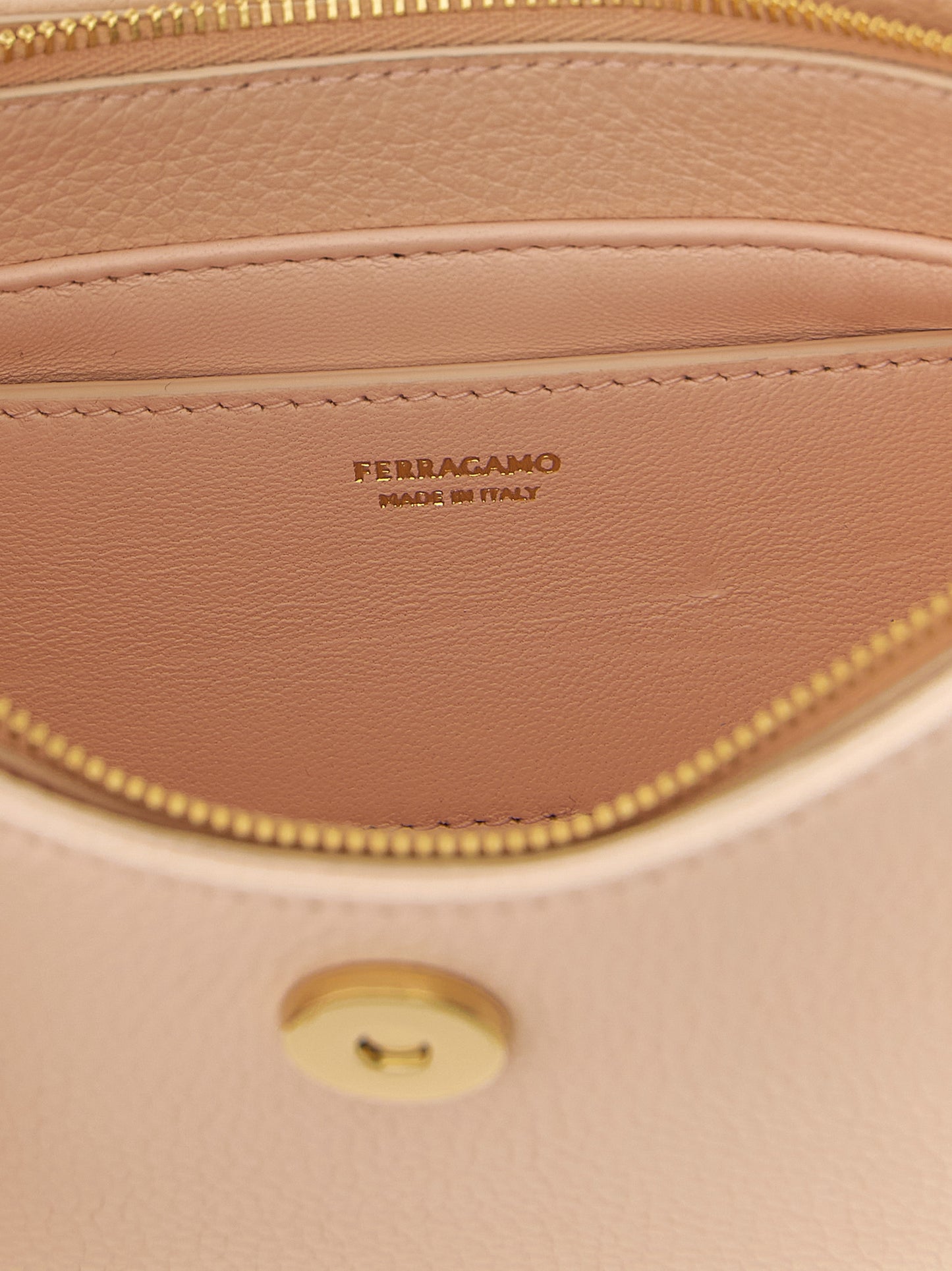 Ferragamo Multicolor Calfskin Shoulder Bag
