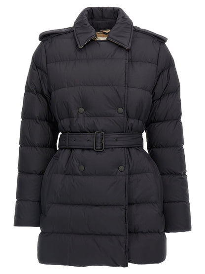 Burberry Black Polyamide Coat