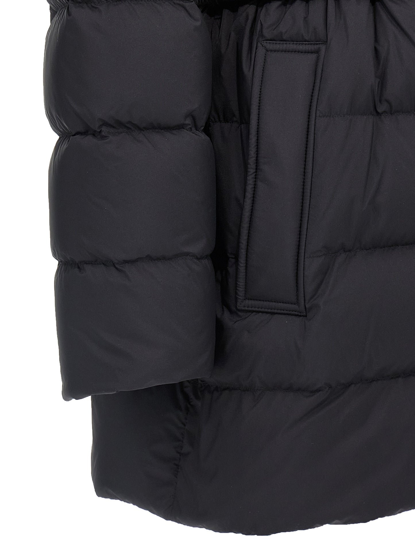 Burberry Black Polyamide Coat
