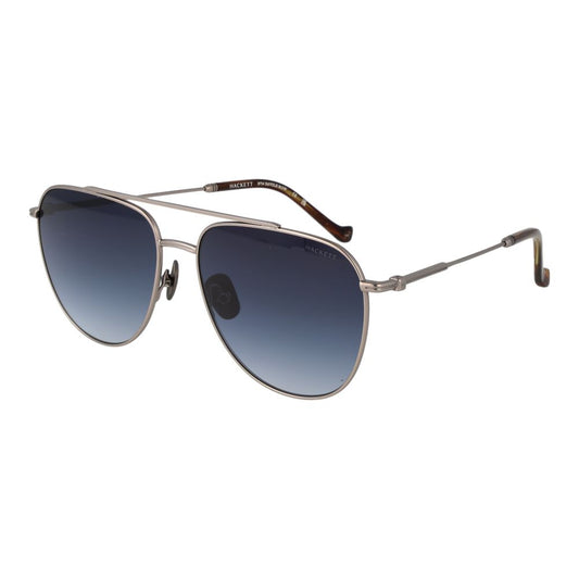 Hackett Dark Tint Metal Sunglasses - Silver
