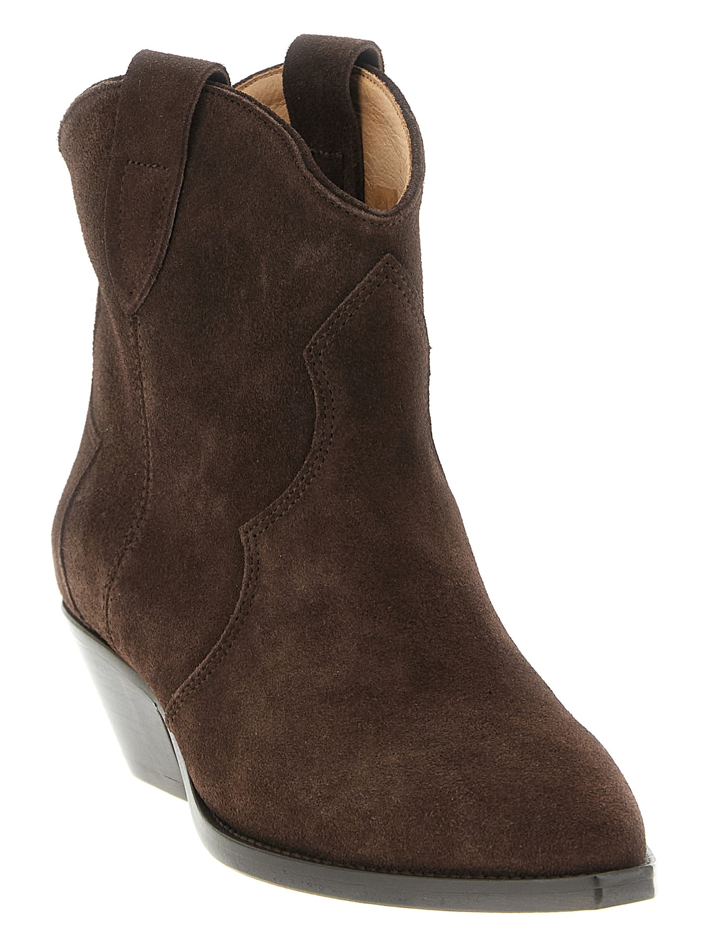 Isabel Marant Brown Calfskin Chelsea Boots