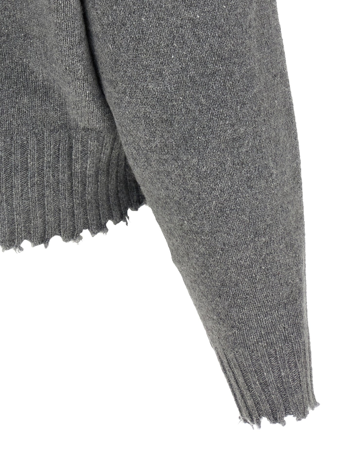 NUDE Gray Cashmere Cardigan
