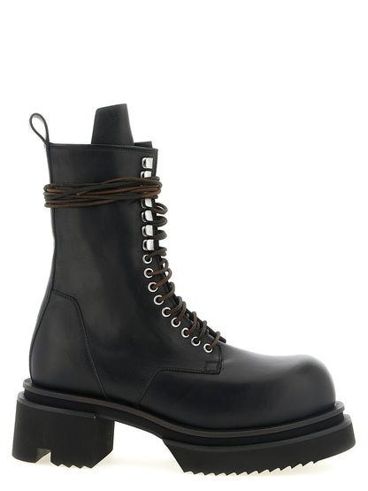 Rick Owens Black Calfskin Chelsea Boots