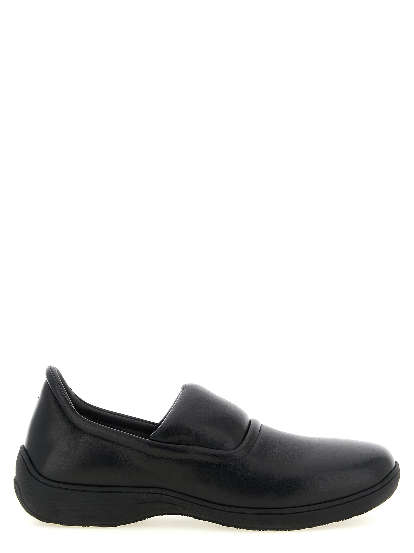 Kiko Kostadinov Black Calfskin Slip-On Loafers