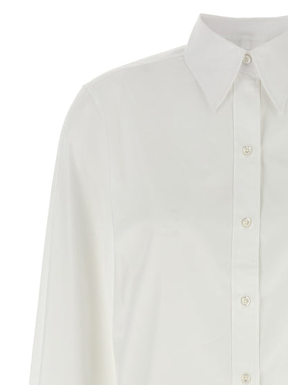 Thom Browne White Cotton Blouse