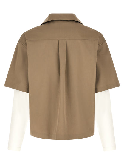 Balenciaga Beige Cotton Blouse