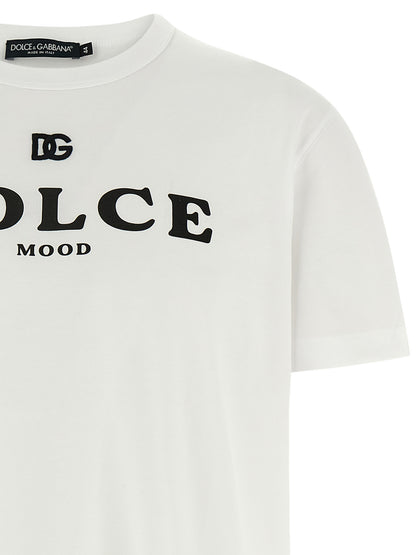 Dolce & Gabbana White Cotton T-Shirt