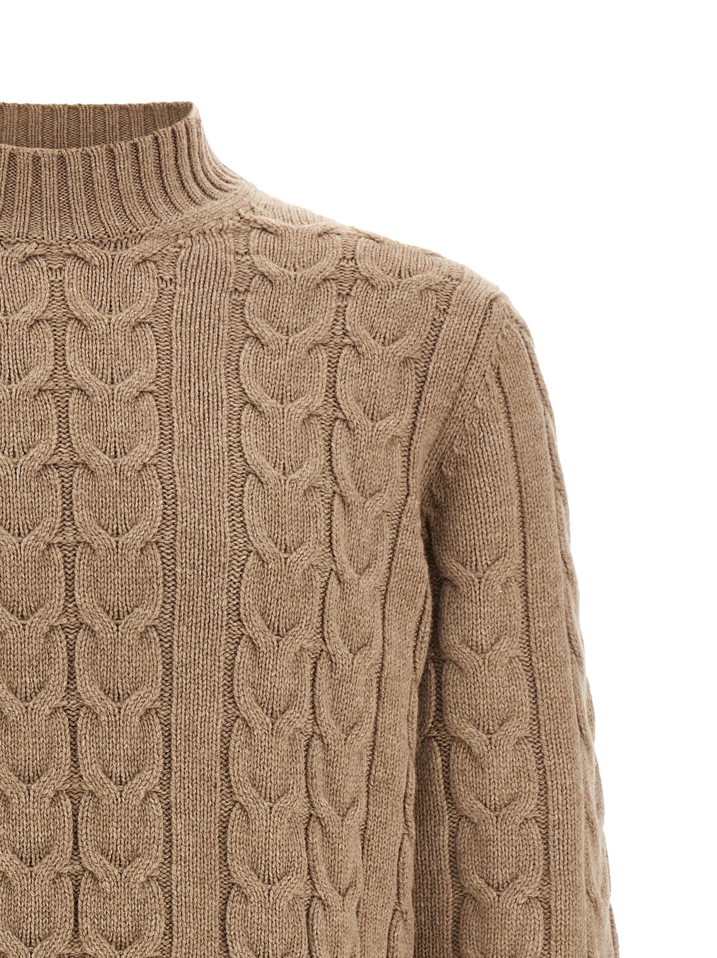 ZANONE Beige Virgin Wool Cardigan