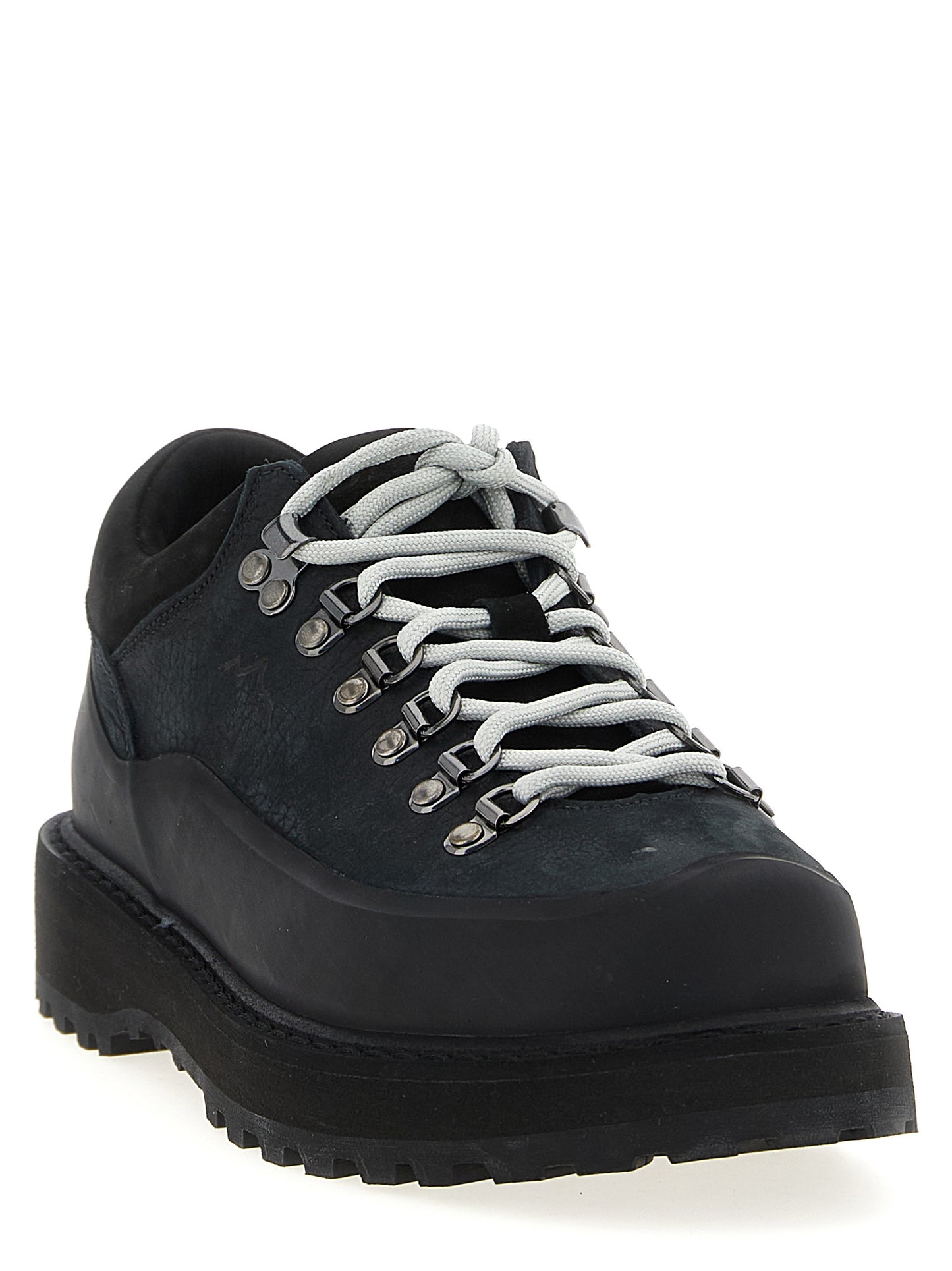 Diemme Black Cowhide Ankle Boots