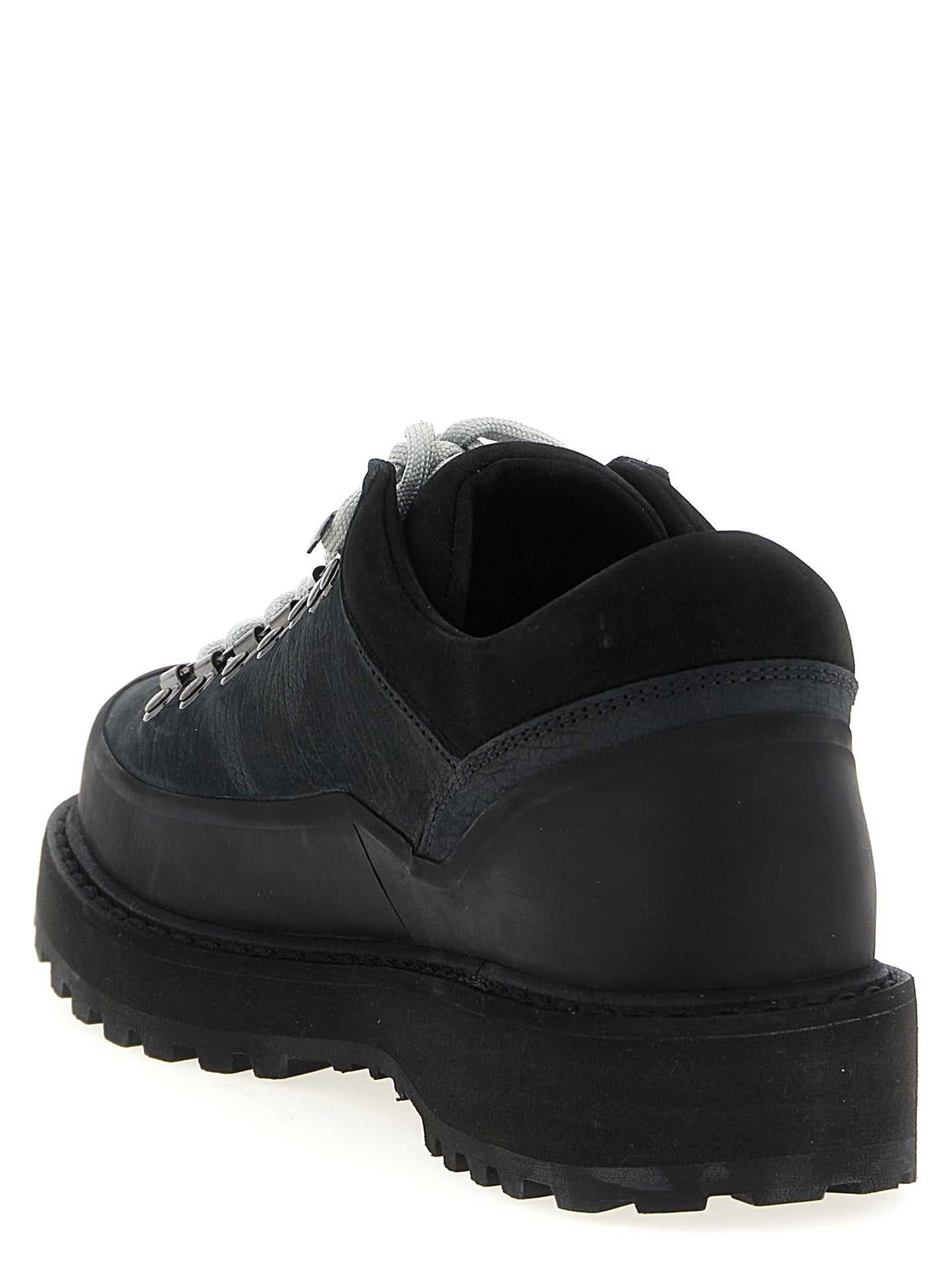 Diemme Black Cowhide Ankle Boots