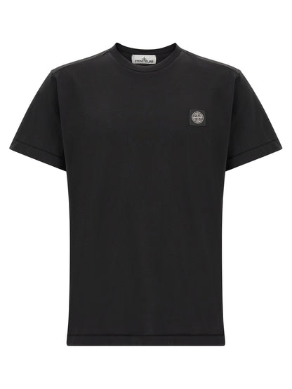 Stone Island Black Cotton Sportswear