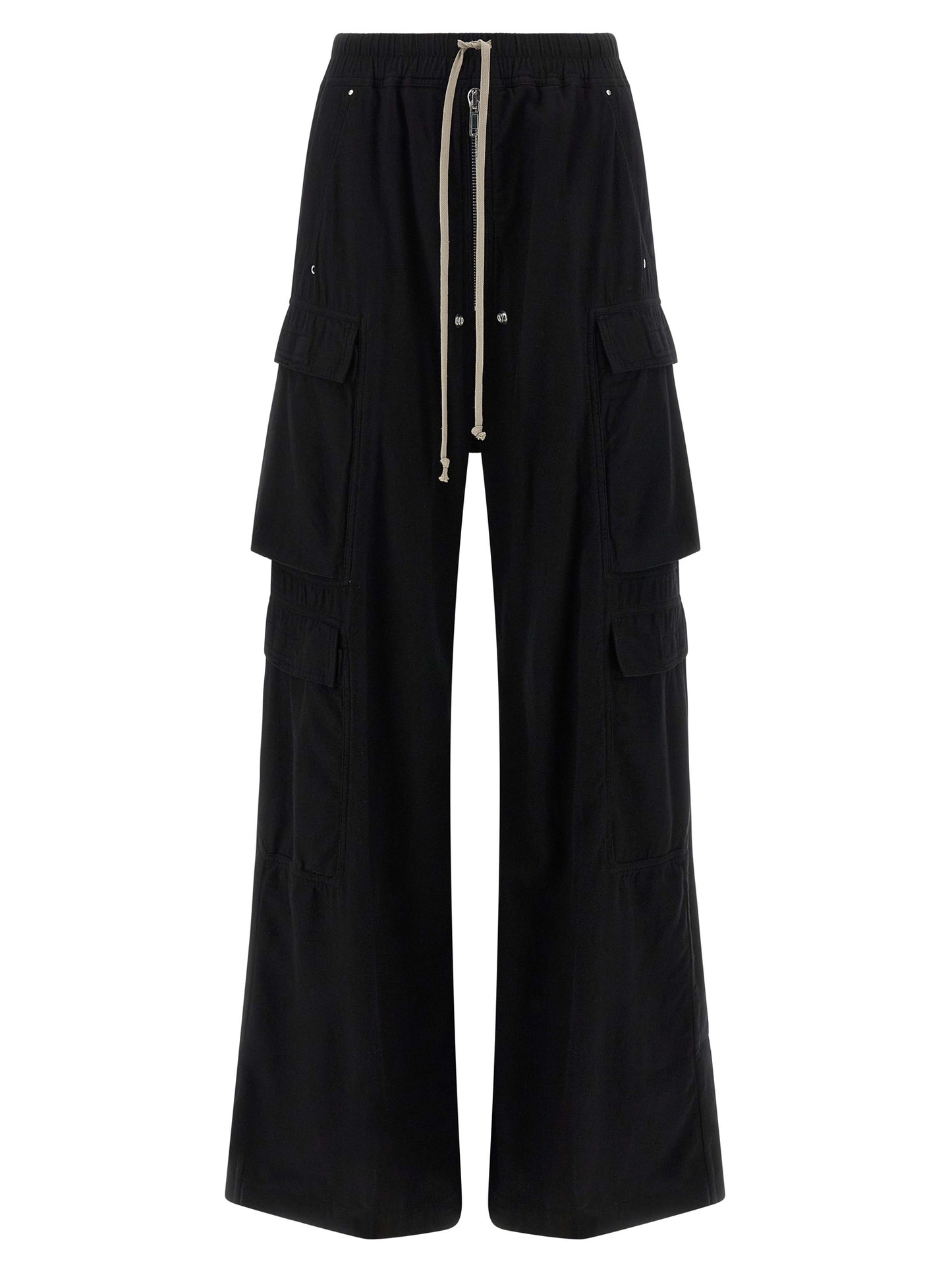 DRKSHDW Black Cotton Cargo Pants