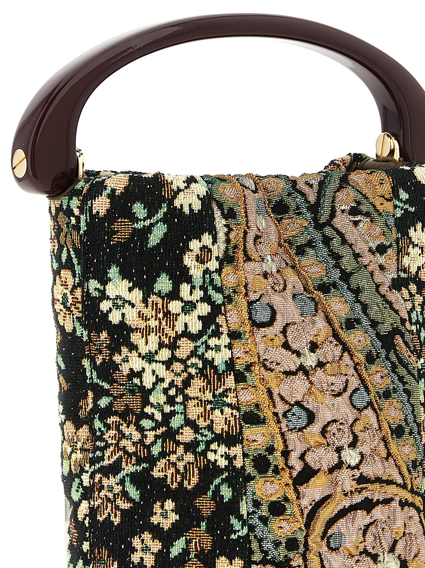 Dries Van Noten Multicolor Polyester Handbag