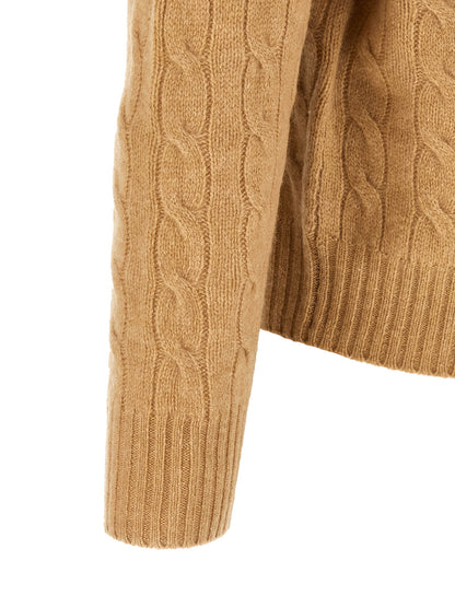 Polo Ralph Lauren Beige Wool Cardigan