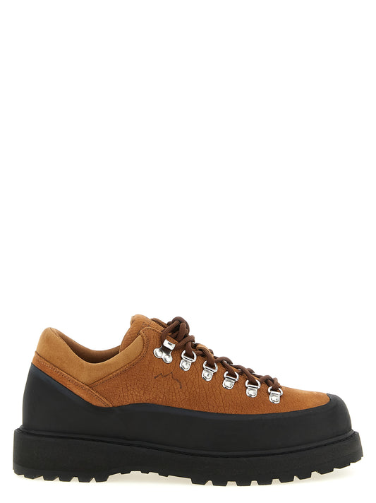 Ankle Boots by Diemme for men in cowhide metal rubber & nubuck leather brown, hazelnut & silver features an high-performance silhouette, showcasing the sophisticated design of the Men's Cowhide Metal Rubber & Nubuck Leather Ankle Boots with a and a refined .