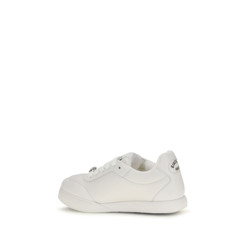 Givenchy Men's Fashion Bos Taurus Calf Nappa Leather Sneakers - White Signature