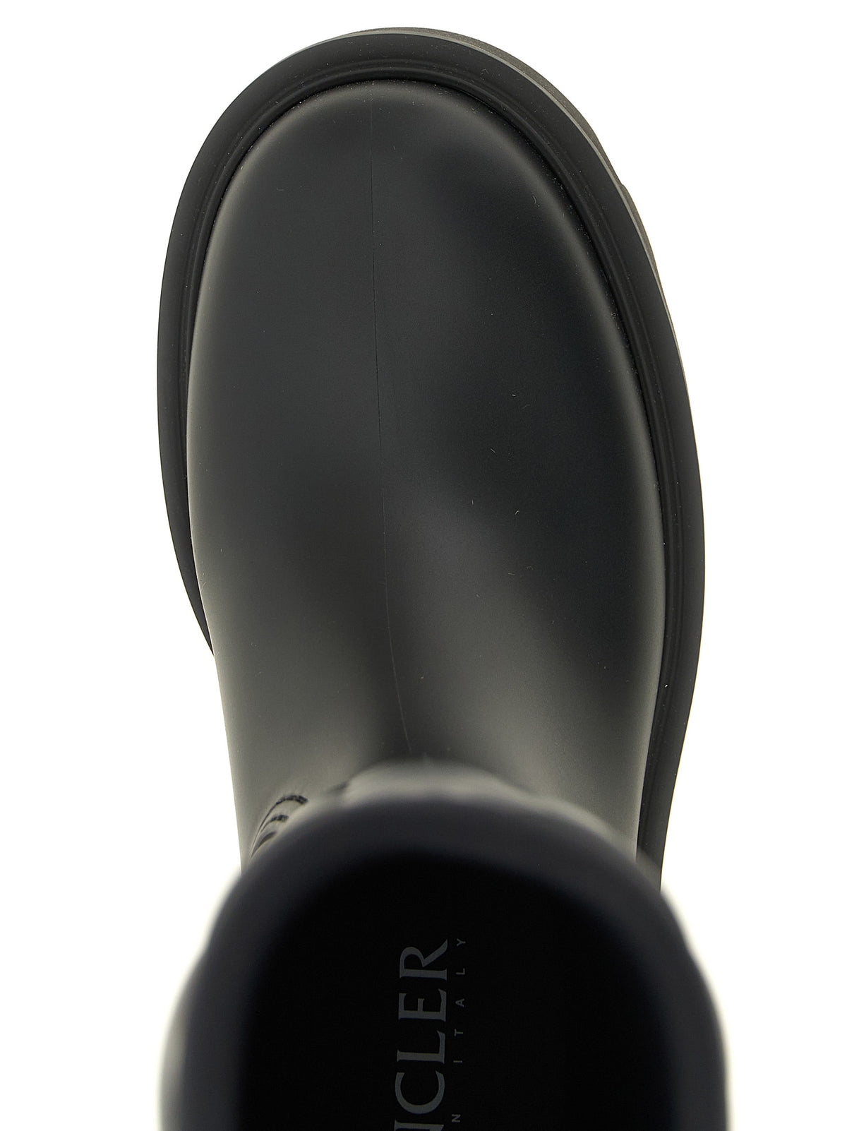 Over-The-Knee Winter Boots by Moncler for women in pvc black & signature showcases a ergonomic silhouette from the Women's PVC Over-The-Knee Winter Boots collection, featuring a ergonomic and a ergonomic .