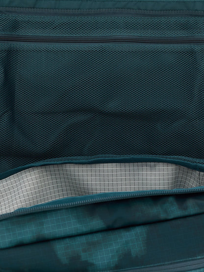Travel Backpack by PATAGONIA for men in polyester & mesh black, light-blue, teal & patterned features an ultra-portable silhouette from the Black Hole Polyester & Mesh Travel Backpack range, with a secure , ample , and versatile backpack-strap, adjustable-strap & handle.