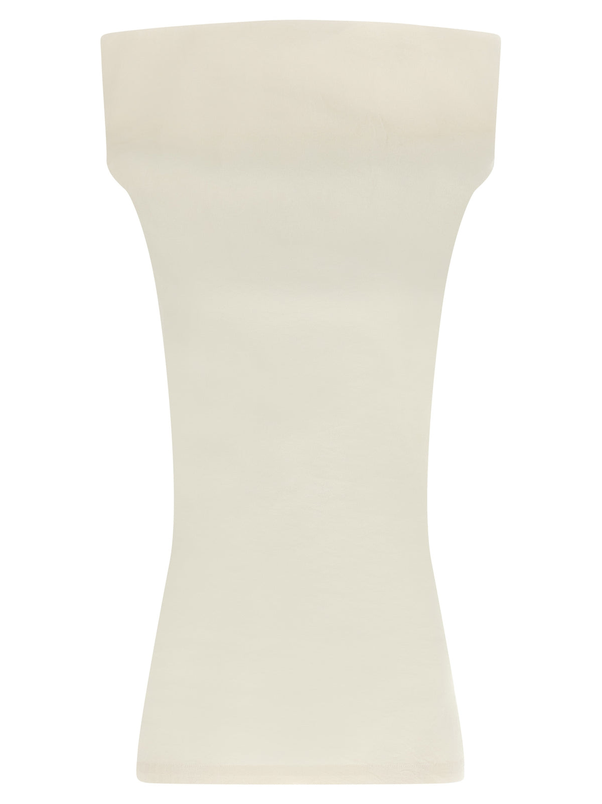 Blouse by Issey Miyake for women in cotton nylon polyester & polyurethane cream & white showcases a sleek silhouette, elegantly detailed with a sleek and for a sleek finish.
