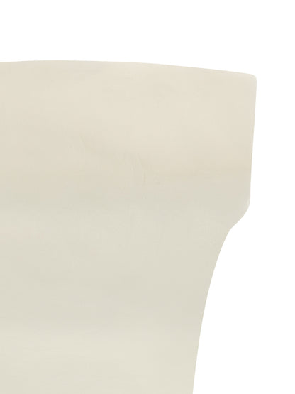 Blouse by Issey Miyake for women in cotton nylon polyester & polyurethane cream & white features an polished silhouette, showcasing a sophisticated and detail for a truly polished finish.