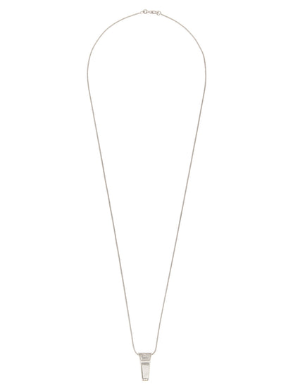 Rick Owens Silver Brass Necklace