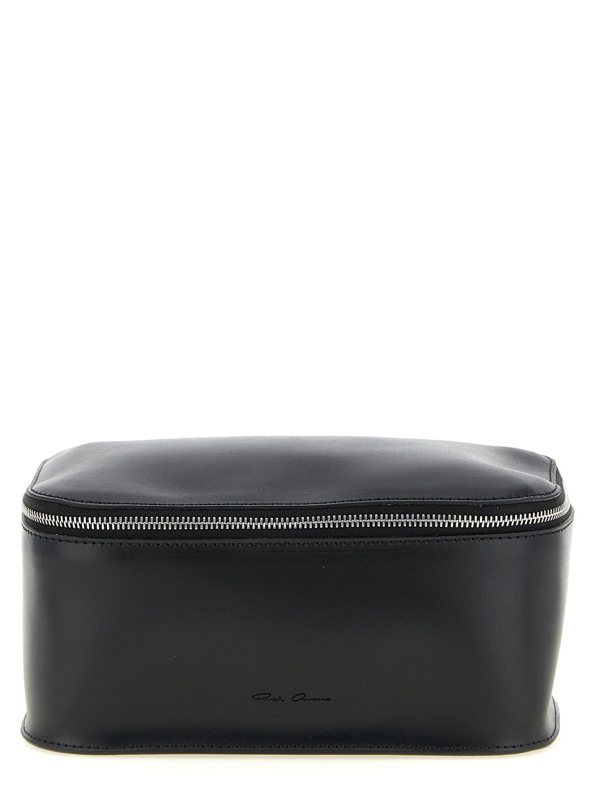 Earbuds Carrying Case by Rick Owens for men in polyester wool black & silver features a refined Calfskin Leather Earbuds Carrying Case design with a refined finish.
