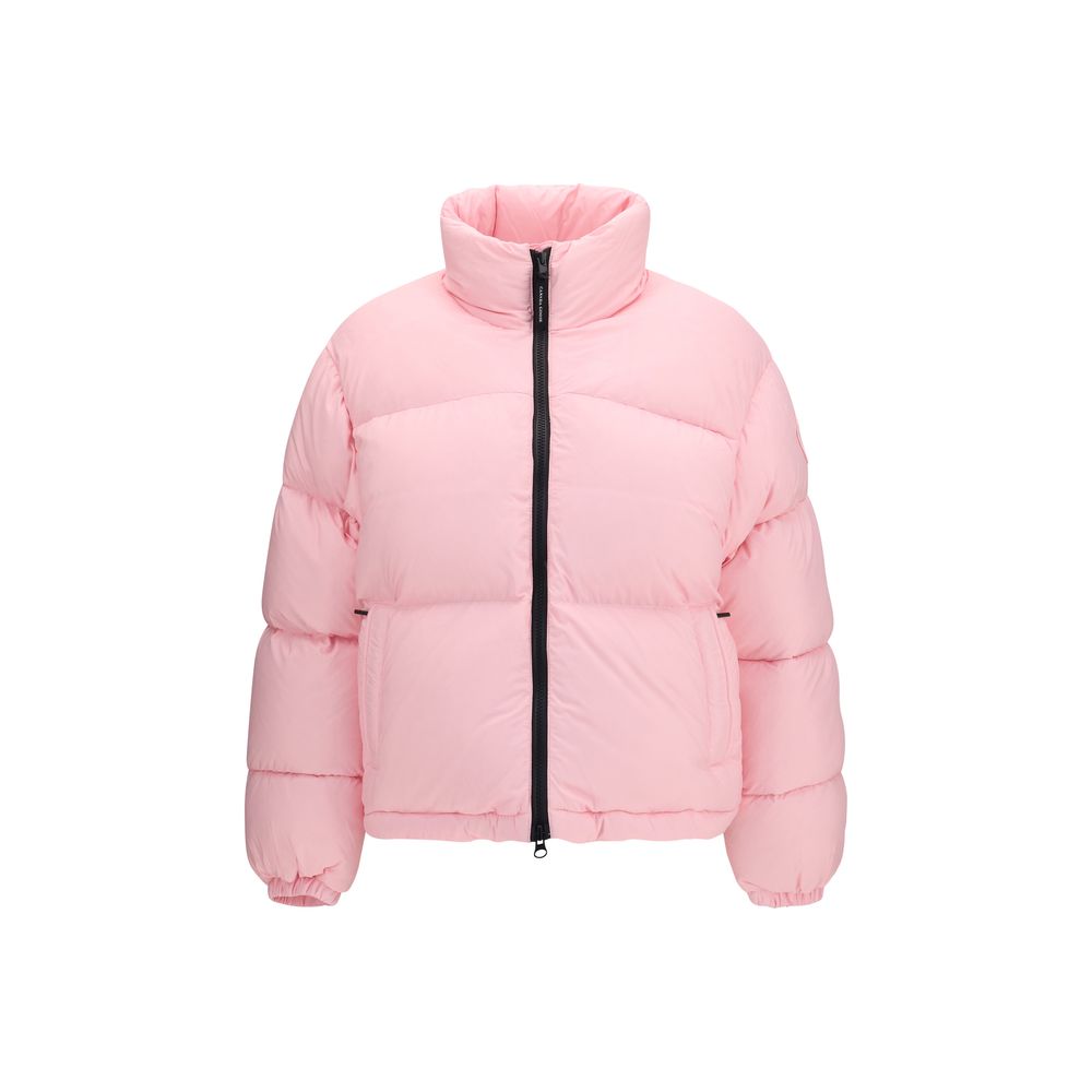 Canada Goose Women's Crop Top Lightweight Goose Down Polyamide & Goose-Down Puffer Jacket - Multicolor
