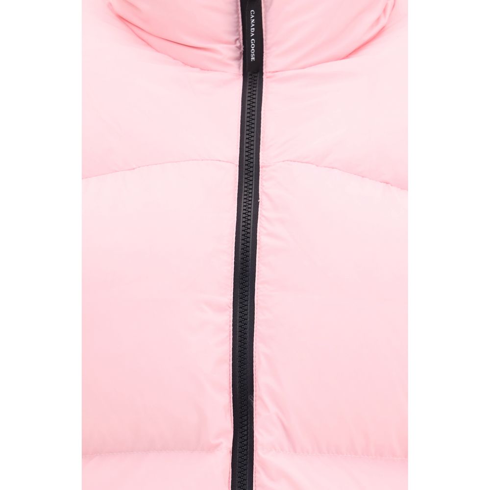 Canada Goose Women's Crop Top Lightweight Goose Down Polyamide & Goose-Down Puffer Jacket - Multicolor