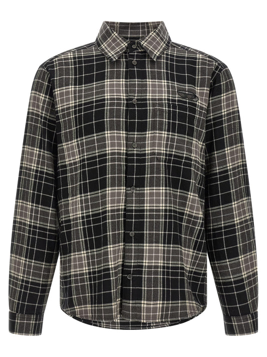 Shirt by Diesel for men in cotton black, gray, multicolor & patterned showcases a sublime silhouette, artfully detailed with a sublime and for a sophisticated, sublime finish.