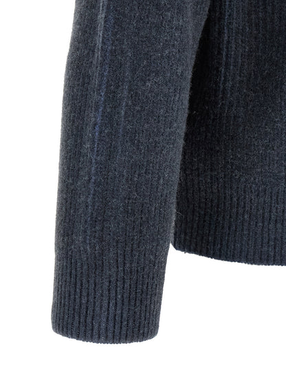 Cardigan by Diesel for men in polyamide wool blue features an impeccable silhouette, showcasing a sophisticated and detail for a truly impeccable finish.