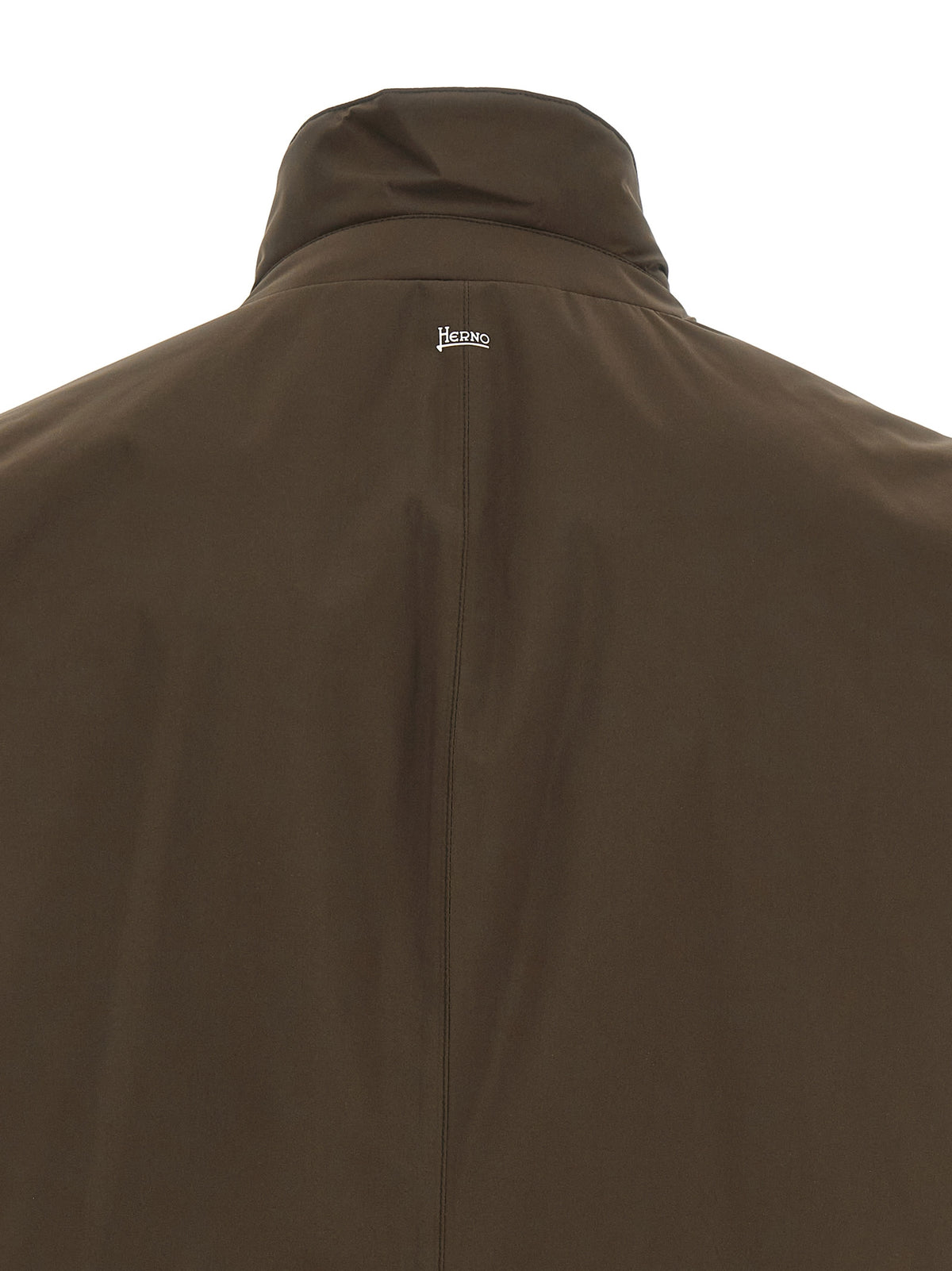 Blazer by Herno for men in polyester brown features an sartorial silhouette, showcasing a sophisticated and sartorial for a truly sartorial finish.
