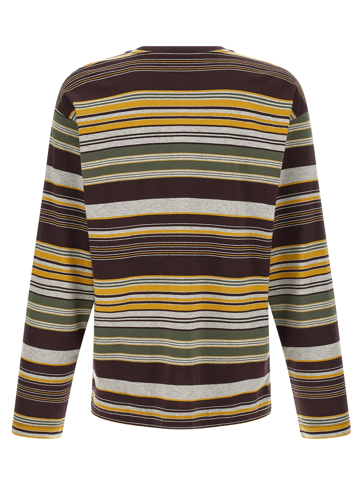 T-Shirt by Dries Van Noten for men in cotton multicolor, patterned & striped showcases a chic silhouette, artfully detailed with a chic and for a chic finish.