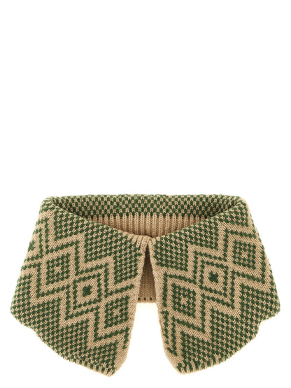 Dries Van Noten Beige Wool Scarf