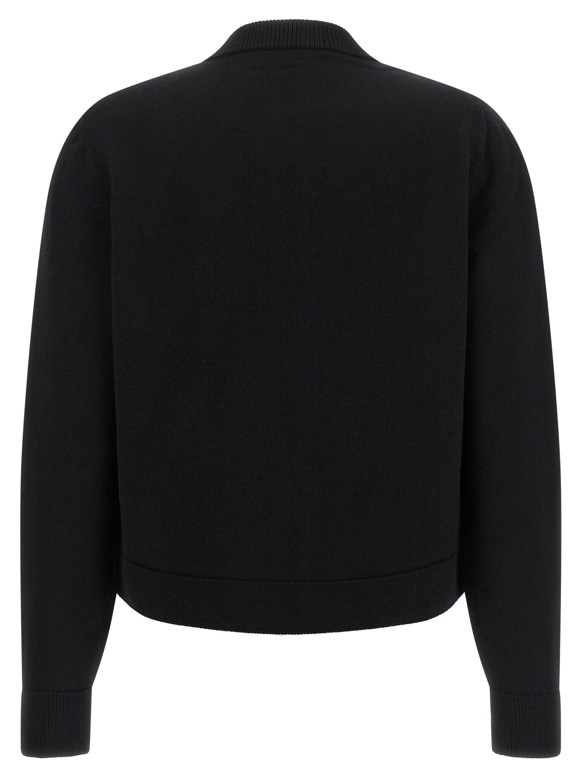 Moncler Women's Virgin Wool & Polyester Cardigan - Black