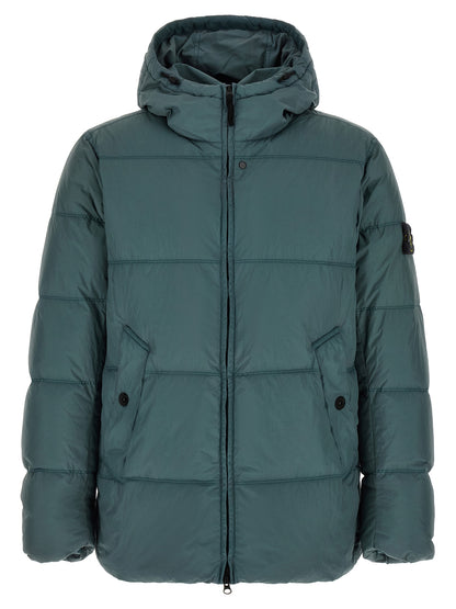 Stone Island Bicolor Polyamide Full-Length Jacket